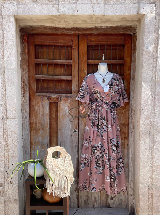 Vestido Floreado Gasa