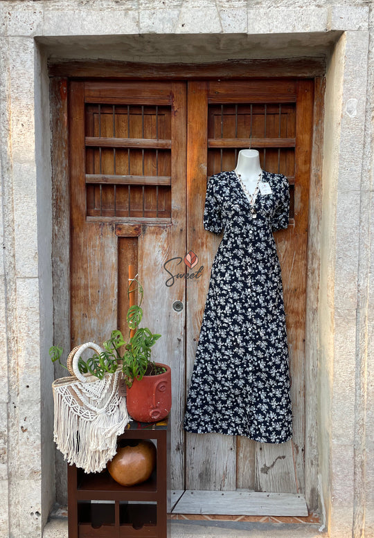 Vestido Flores Blancas