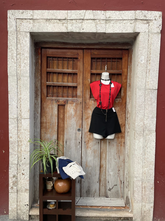 Blusa Roja Lisa
