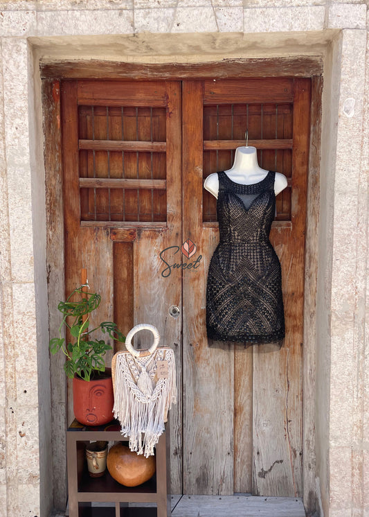 Vestido Pedrería