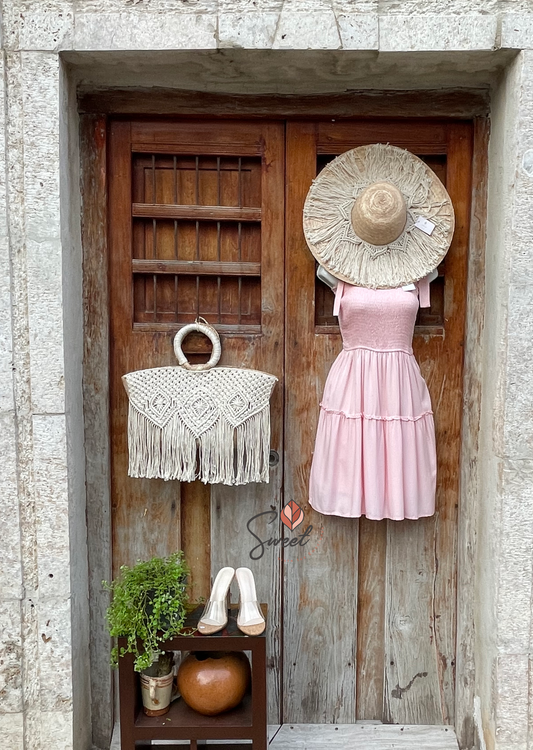 Vestido Fresco con Cintas