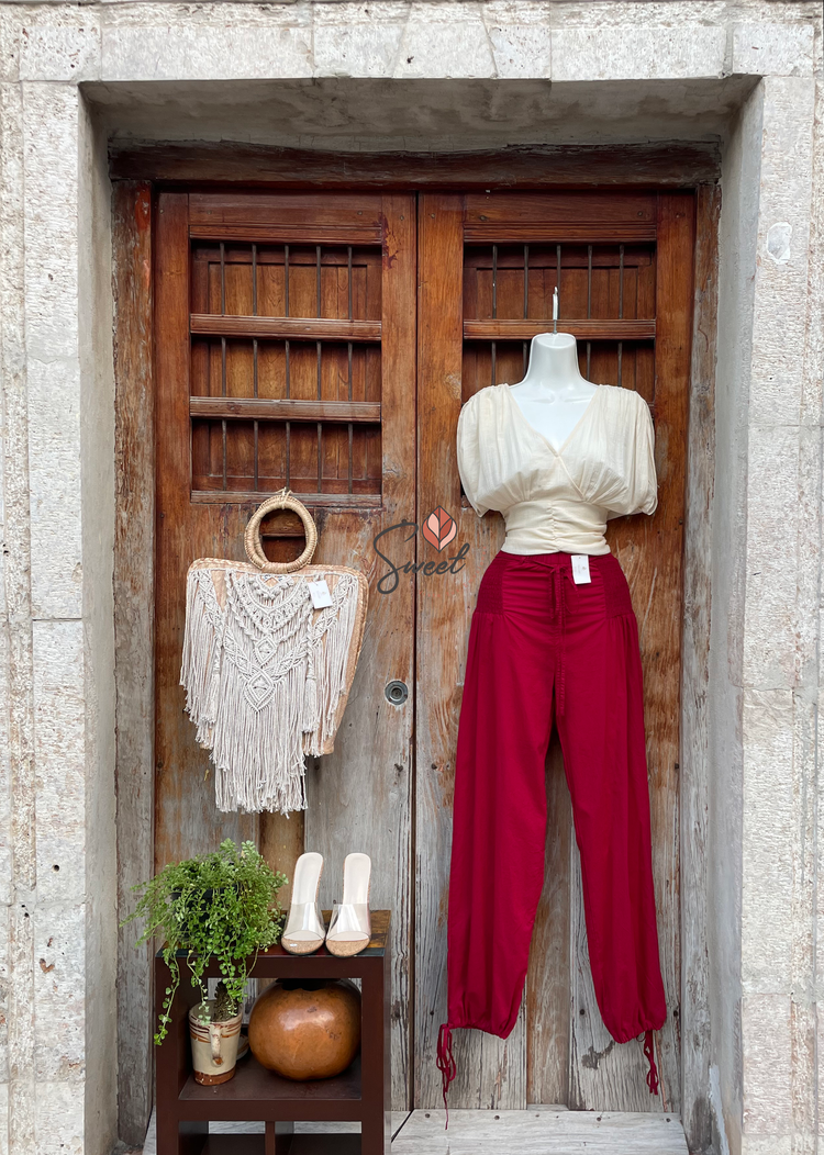 Blusa Beige Manta